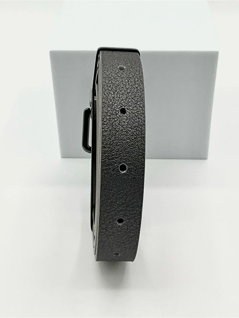 LN Torrid Narrow Waist Belt Metallic Gray Faux Leather Gray Hardware Size 0/00
